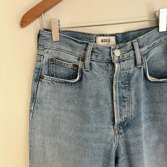 Agolde Fen Straight Leg Jeans - Size 23 - Picture 8 of 14